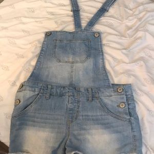 Kids denim overalls